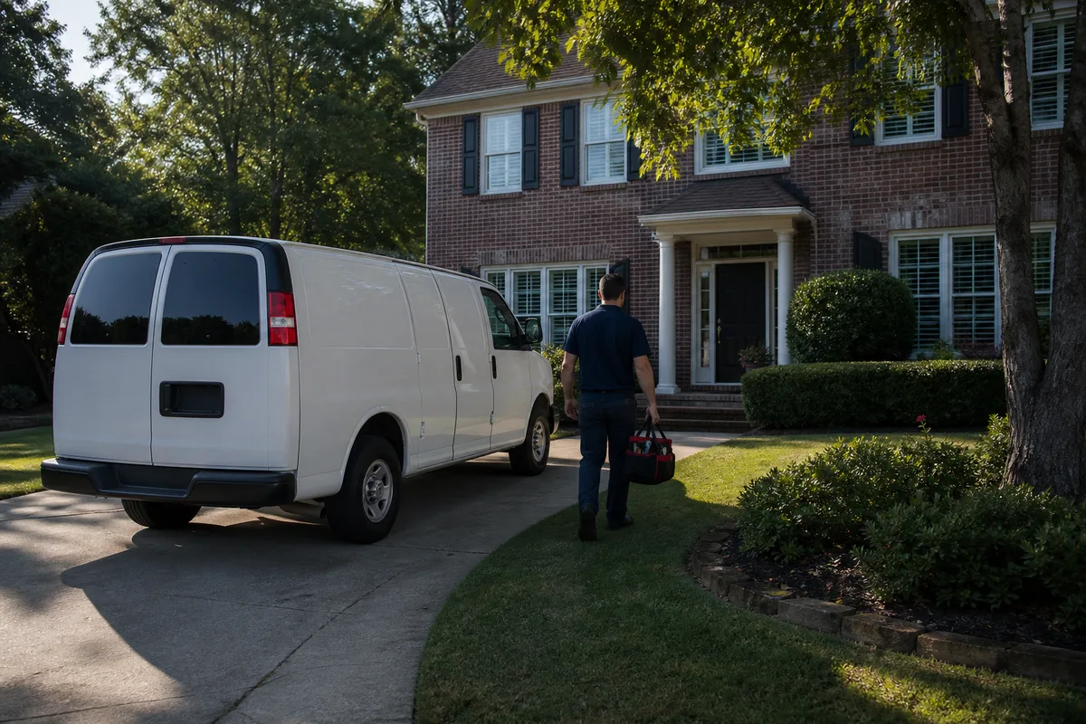 Emergency Plumber Lawrenceville van